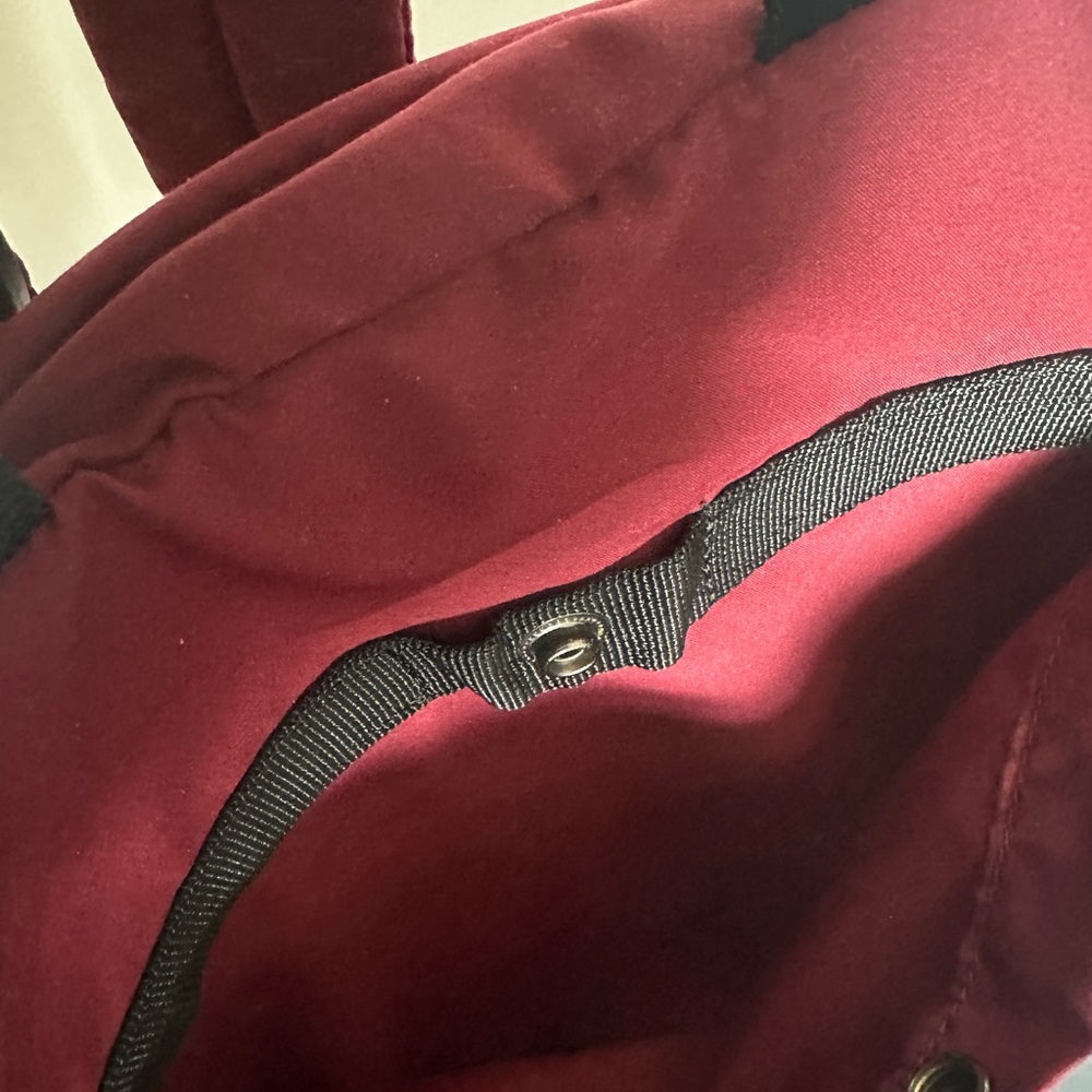 Rick Steves Europe by Kiva Burgundy Backpack - Picture 9 of 9